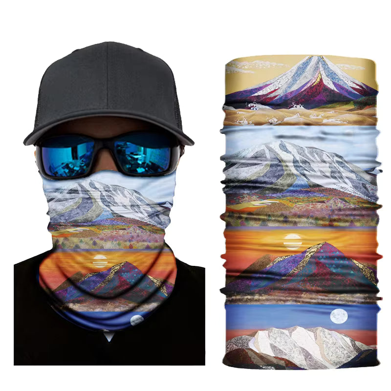 Trail Axis Men's Printed Outdoor Scarf